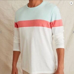 Marine Layer Jacob Long Sleeve Shirt Size M